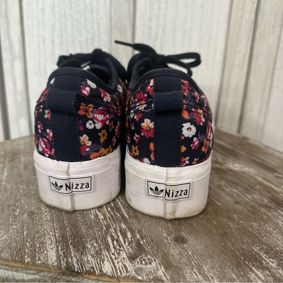 Adidas Originals Nizza Floral Platform Sneakers 9 Womens Her Studio London Shoes - Picture 5 of 8